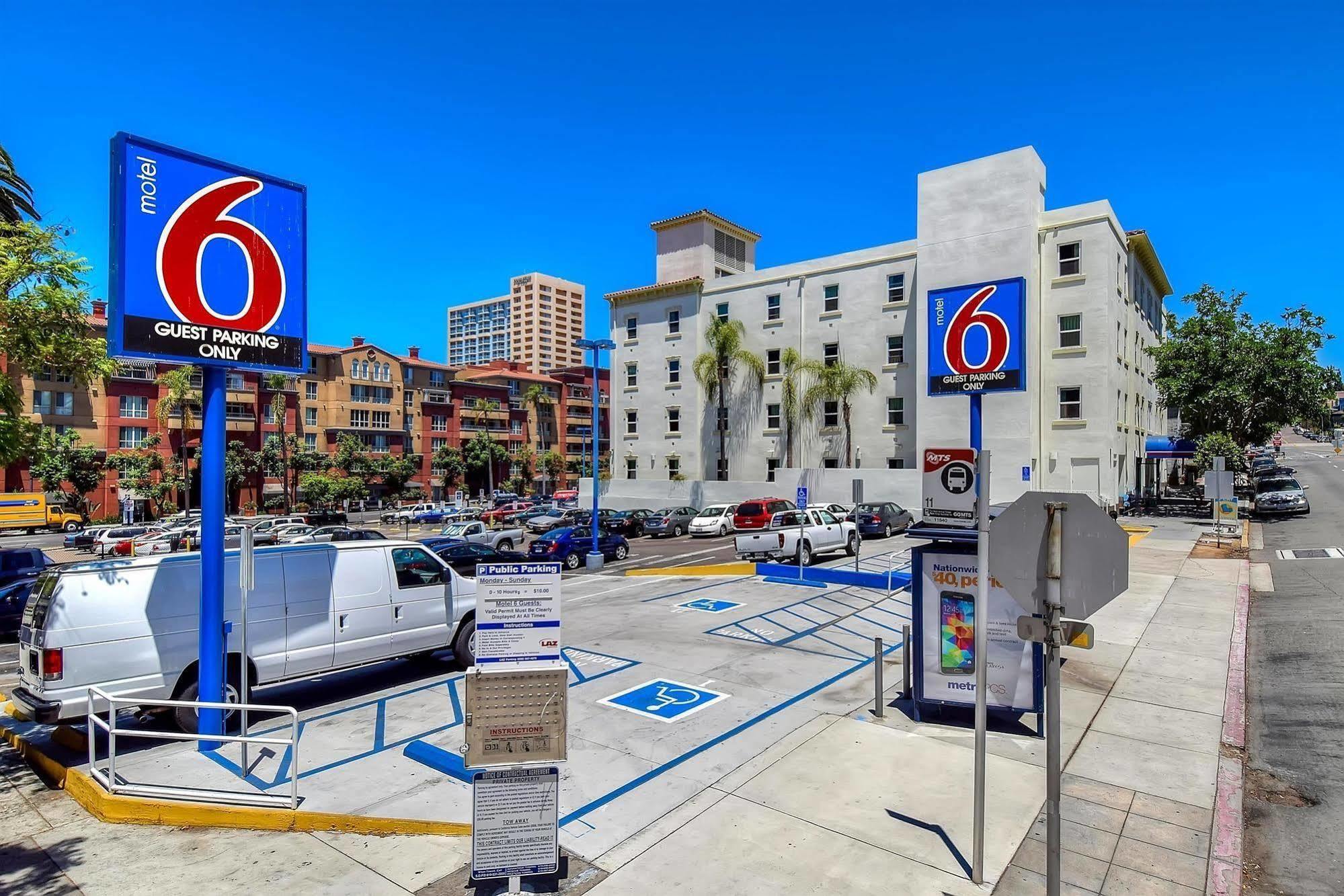Motel 6-San Diego, CA - Downtown Zewnętrze zdjęcie